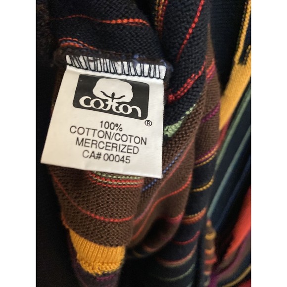 Norm Thompson Vintage Tundra Sweater, 3D Knit, Coogi, Cosby Style Sz Large - Picture 5 of 6